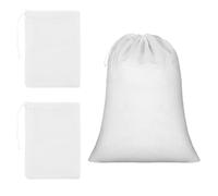 2 Pcs Straining Bag,Nut Milk Bag,Reusable Cotton Fine Cloth Filter Mesh Bags Solid Color Durable Washable Strainer Cooking Cloths Pouch Suitable for Cheese,Milks,Jam,Juice,Jelly,Yogurt(36cm × 24cm)