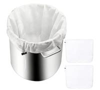 2 Pcs Straining Home Brew Bag, Reusable Drawstring Straining Bags, 26 x 22 inches Jelly Bag for Jam Making Equipment, Fine Mesh Strainer Bag for Jam Making Nut Milk Yogurt Fruits Wine