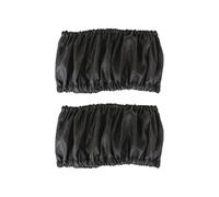 2 Pcs Stroller Wheel Cover Classic for Push Chair Wheelchair Accessories Black L