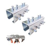 2 Pcs Strut Channel Connector, U Shaped Strut Connector Bracket Splice Extender, Stable Connection Accurate Positioning Fit 1-5/8" Wide 1-5/8" Height Strut Channel