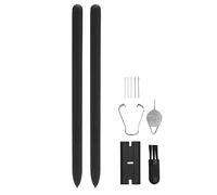 2 Pcs Stylus Pen Replacement for Galaxy Tab S6 Lite, Magnetic Stylus Pen Set with 5 X Tip, 4096 Levels of Pressure High Sensitivity (Black)