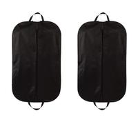 2 Pcs Suit Bags,Foldable Dress Bag,Garment Bags with Full Zipper and Handles, Dust-Proof Clothes Covers for Coats-Reusable Full Zipper Garment Bag for Travel or Home(60 * 100cm)