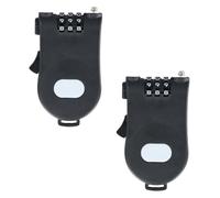 2 Pcs Suitcase Locks, Luggage Locks, Padlocks with Code, Small Combination Padlock