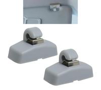 2 PCS Sun Visor Clips, Sun Visor Hook Clip Bracket 3B0857561B for Volkswagen Bora Caddy Golf Mk4 Sharan Passat Polo Amarok Transporter T5 Touran Seat Ibiza Leon Skoda Fabia Octavia Superb
