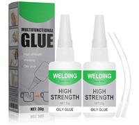 2 PCS Super Glue - Ultra-Strong Oily Welding Glue - Bonds Metal, Ceramics & Wood Instantly, Quick-Drying, Multi-Purpose Adhesive. Perfect for DIY & Professional Use - A Universal Fix-It Solution