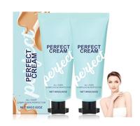 2 PCS Supreme Creme Body Coverage Perfector, Long-Lasting All-Over Complexion Perfector, Waterproof & Transfer-Resistant Cc Cream, Evens Skin Tone and Light Foundation, for Face & Body 80g