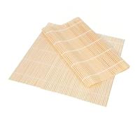 2 Pcs Sushi Rolling Mat Set - Natural Bamboo Sushi Mat for Rolls DIY Sushi Making Kit for Beginners and Home Use