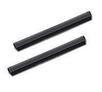 2 Pcs Tab Grabber, Aluminum Alloy Tab Grabber Restaurant with Double-Sided, No Drill Restaurant Order Ticket Holder(30cm/12inch, 2p, Black)