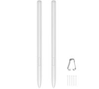 2 Pcs Tab S9 FE S Pen for Samsung Galaxy Tab S9 FE /S9 FE+/S9 FE Plus All Versions (Without Bluetooth) Stylus Pen (Silver)