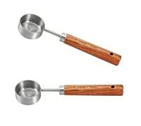 2 Pcs Tablespoon Measuring Spoon, Cups and Spoons Set, Stackable Stainless Steel Handle Accurate Tablespoon Measuring Dry and Liquid Ingredients Small Teaspoon with Plastic Head