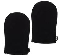 2 Pcs Tanning Mitt,Tan Mitt,Fake Tan Mitt,Double-Sided Applicator Glove Prevents Stained Hands and Evenly Applies self tanner for a Flawless, Streak-Free Look, Washable + Reusable
