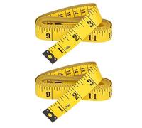 2 Pcs Tape Measure,120 Inch Soft Measuring Tape,Portable Sided Durable Flexible Fabric,Durable Tailors Body Tape Measure for Fabric Dressmaking,Tailors Crafting,Body Measurement,Sewing Accessories