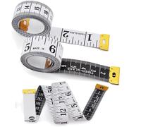 2 Pcs Tape Measure Body, 79Inch/200CM Double Scale Rule,Tape Measure for Body Fabric Sewing Tailor Cloth Knitting Vinyl Home Craft Measurements