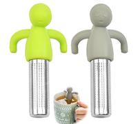 2 Pcs Tea Infuser, Loose Tea Infuse, Tea Strainer, Diffusers for Strainer, Reusable Cute Loose Leaf Tea Infuser Tea Diffuser, Cute Steepe for Home or Office Use to Brew A Variety of for Loose Teas