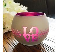 2 Pcs Tea Light Candle Holder Mosaic Glass Candle Jars Handmade Romantic Tealight Holders Friendship Nightlight for Party Wedding Birthday Anniversary