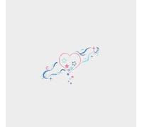 2 Pcs Temporary Tattoos For Adults Color Love Sweet Style Girls Female Wrist Waterproof Long-Lasting Small Picture Fake Tattoo Stickers