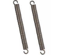 2 Pcs Tension Springs With Hooks 280mm, Wire Dia 4.0mm, 25mm OD