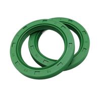 2 Pcs TG Skeleton Oil Seal, Nitrile Rubber 45mm ID, 80mm OD, 12mm Thickness, High Temperature and wear-Resistant Double Lip Seal