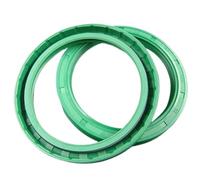 2 Pcs TG Skeleton Oil Seal, Nitrile Rubber 75mm ID, 100mm OD, 13mm Thickness, High Temperature and wear-Resistant Double Lip Seal