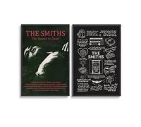 2 PCS The Poster Smiths Music Rock Band Album Wall Art Canvas Posters Room Decorative Aesthetic Print Decor 12x18inch(30x45cm) Style-10