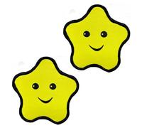 2 Pcs The Very Hungry Caterpillar Funny Patch Iron On Sew On Colour Embroidered Fastener Cute Style Applique Emblem Tactical Military Patches for Clothes,Jeans,Jacket,Hats,Backpacks,Vest,Bags