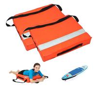 2 Pcs Throwable Flotation Device for Boats - Type IV Boat Cushion with High Buoyancy Foam & Straps | Boat Throwable Flotation Device, Marine Safety Throwing Cushion for Kayak, Fishing, Pool & Dock