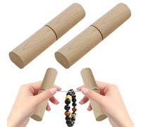2 Pcs Tightening Knot Grippers Knot Grippers Tool for Silicone Beads, Wood Puller Labor-Saving Efficient for Wristlets Keychains Bracelets DIY Making Craft