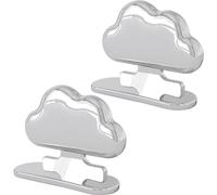 2 Pcs Toilet Seat Lifter Cloud Shaped Toilet Seat Handle Self-adhesive Toilet Cover Handle Toilet Seat Cover Holder Bathroom Accessories