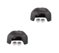 2 pcs Tortoise Humidification Hiding Cave with Ceramic Basin Deep Landscaping Shelter for Reptiles for Turtles Lizards and Animals Seeking Moisture and Security