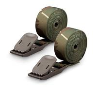 2 PCS Trail Camera Straps, WNXSLOAD 78.7‘’ Wildlife Trail Camera Mounting Straps, Nylon Fiber Straps for Hunting Camera Accessories, Game Camera Straps, Deer Camera Tree Belts with Cam Lock Buckle