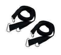 2 Pcs Trainer Sled Pulling Straps, Weighted Sled Pulling Training Straps Sled Pulling Belt Sled Harness Pulling Straps with 2 Point Attachment for Strength Resistance Speed Agility Training