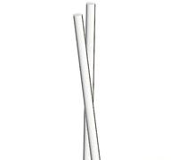 2 Pcs Transparent Acrylic Rods Length 500mm/20in Assorted Size Round Sticks Clear Dowel Rods(3mm)