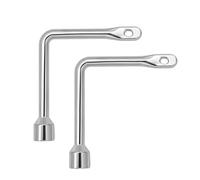 2 PCS Triangle Key Garbage Bin, Practical L-Type Cabinet Key, Lamp Post Keys, Zinc Alloy Electric Elevator Meter Box Key for Gas Meters Fireplace Cabinet Radiator Electric