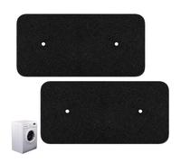 2 Pcs Tumble Dryer Filter Replacement, 272x126x10mm Sponge Filter Compatible with Hoover Candy 40006731, for Condenser & Heat Pump Dryers - Reusable Lint Filter Accessory