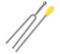 2 Pcs Tuning Fork, A 440 Hz Standard Tuning Fork for Healingfor Musical Instrument Tuner, Guitar Violin Mandolin Accessories