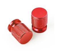 2 pcs Tyre Valve Caps for Bajaj Pulsar 200 NS/200 RS/200 AS DAS Dust Caps, Aluminium Alloy Tyre Valve Cap Corrosion Resistant,Red