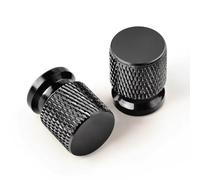 2 pcs Tyre Valve Caps for YZF R7 YZFR7 YZF-R7 das ganze Jahr Dust Caps, Aluminium Alloy Tyre Valve Cap Corrosion Resistant,Black