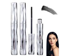 2 PCS Ulti/mate Length & Curl Mascara Set,Long-Lasting 4D Silk Fiber Lash Enhancer,Waterproof Tubing Mascara Black- mudge Proof Volumising & Lengthening Mascar/a for Sensitive Eyes,for Long Lashes