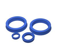 2 Pcs UN Series PU Hydraulic Oil Seal, 60mm ID 76mm OD 12mm Thick, Polyurethane Dust Seal Ring Washers