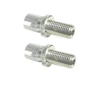 2 Pcs Universal Aluminum Motorcycle Break Clutch Throttle Cable Adjuster M10 Screw Wire(Silver)