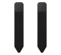 2 Pcs Universal Stylus Holder Adhesive Pencil Protected Sleeve Case Elastic Pens Holder Storage Pouch Pocket Accessories for Tablet Laptop Case Notebook Outdoor Black 7.28 × 1.57 Inch