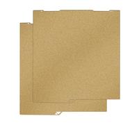 2 pcs Upgrad 430x430mm K3 Max Gold Build Plate Double Sided Textured Flexible Spring Steel PEI Sheet Magnetic Printed Bed for Anycubic Kobra 3 MAX 3D Printer