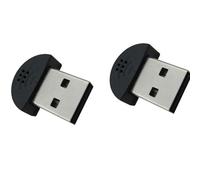 2 Pcs USB 2.0 Mini Microphone for Raspberry Pi 5 4 Model B, Module 3B+, Laptop/Desktop PC Plug and Play for Skype, MSN, Yahoo Recording, YouTube, Google Voice Search and Games
