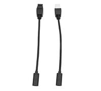 2 Pcs USB C Jack Cable, USB 3.1 Type C 5Gbps Female to Female Extension Insert Adapter to Cable for Wall Plate Outlet Panel