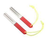 2 Pcs V-Groove Dart Sharpener, Portable Rapid Sharpening Tool for Fishing & Dart Sharpener