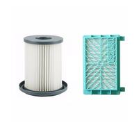 2 Pcs Vacuum Cleaner HEPA Filter Element + Air Filter Compatible With Philips FC8720 FC8724 FC8732 FC8734 FC8736 FC8738 FC8740 FC8748 (Color : Light Grey)