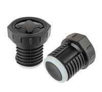 2 PCS Vacuum Insulated Beverage Stopper Pico de Mate Replacement Part For THERMOSS Stainless Classic Vacuum Insulated Wide Mouth Bottle Parts Shop Replacement Thermo s Stopper (40 Ounce Black)