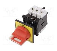 2 pcs : VCD01 - Main emergency switch-disconnector, Poles: 3, on panel, 20A, IP6