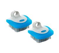 2 Pcs Vegetable and Fruit Cleaning Brush,Potato Scrubber,Flexible Brushes Good Grips Vegetable Scrubbing Brushes for Kitchen Washing Carrots Mushrooms (Random Color)