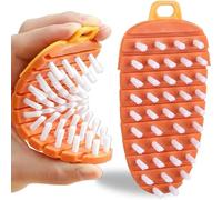 2 Pcs Vegetable Brush,Quick Cleaning Brushes for All Kinds Vegetables Fruits，Bendable Vegetable Brush Scrubber Fruit Cleaning Brush for Carrot Potato Radish Corn Kitchen Cleaning Gadget